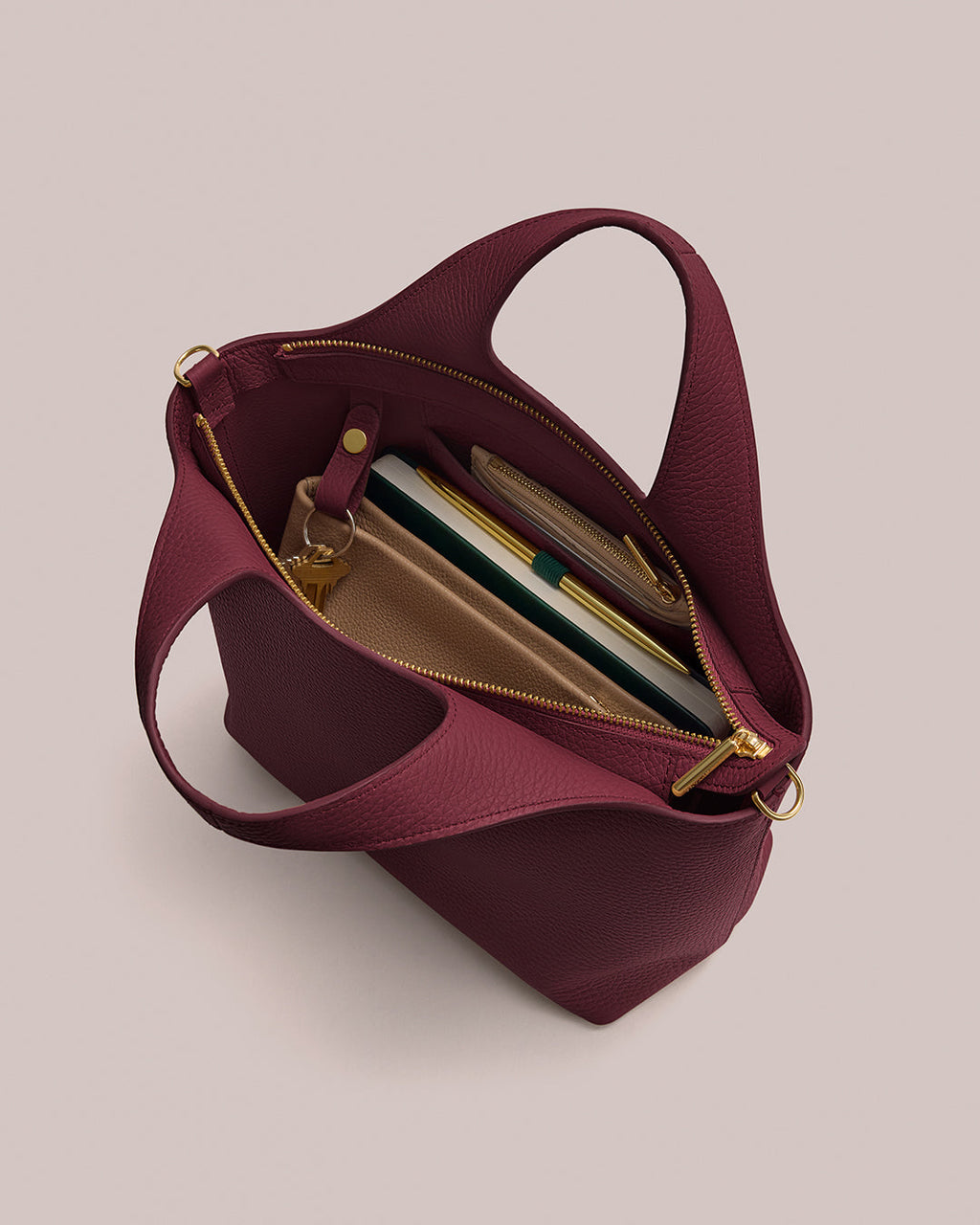 Small System Zipper Tote