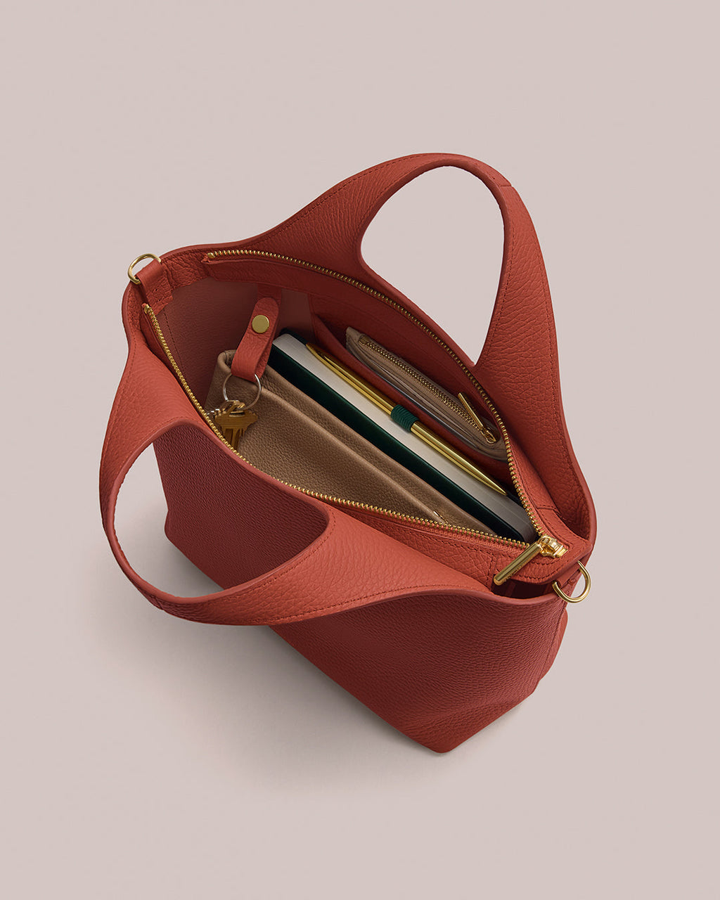 Small System Zipper Tote