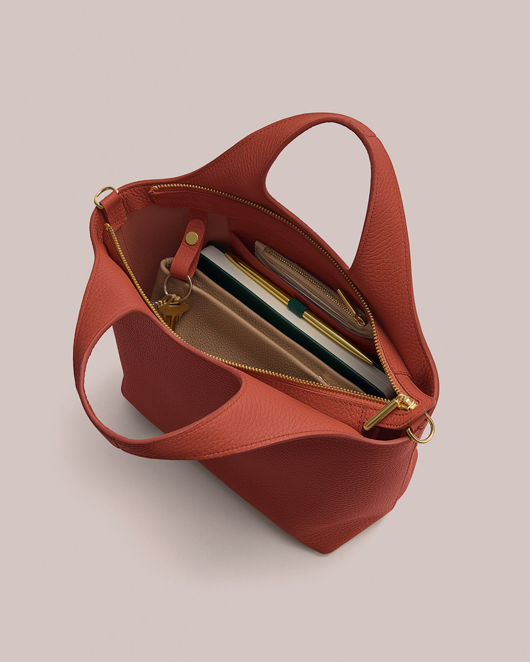 Small System Zipper Tote