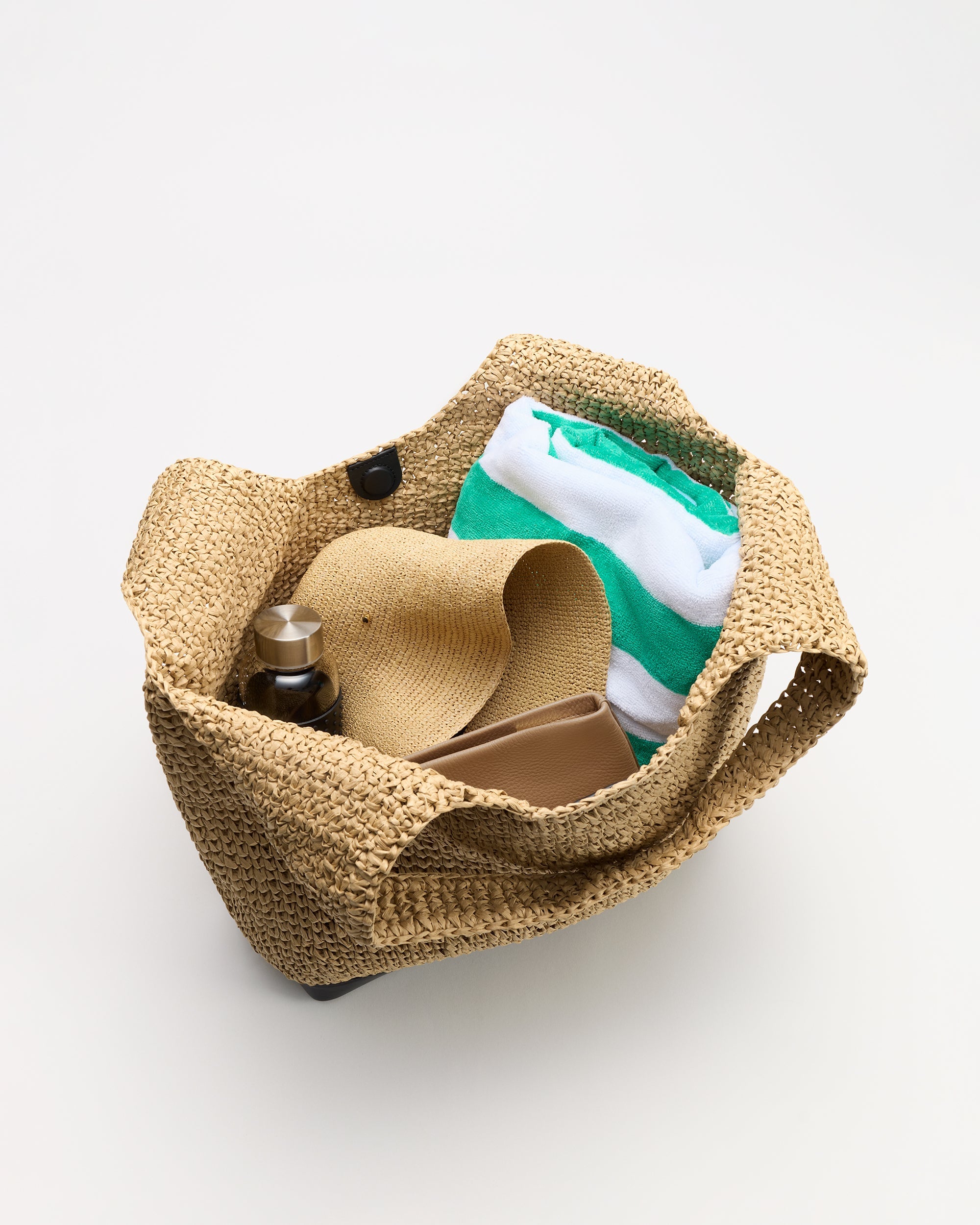 Large Raffia Tote