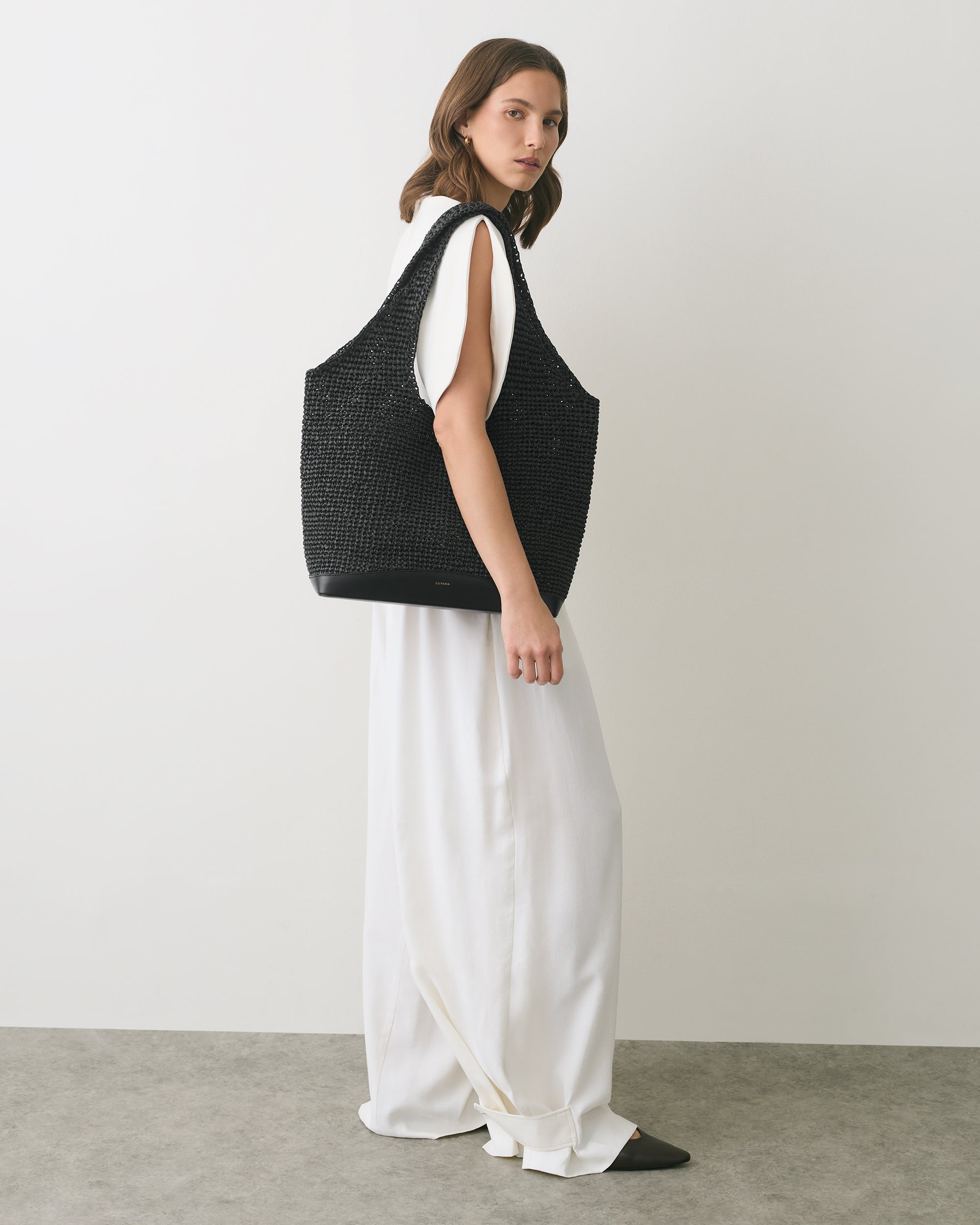 Large Raffia Tote