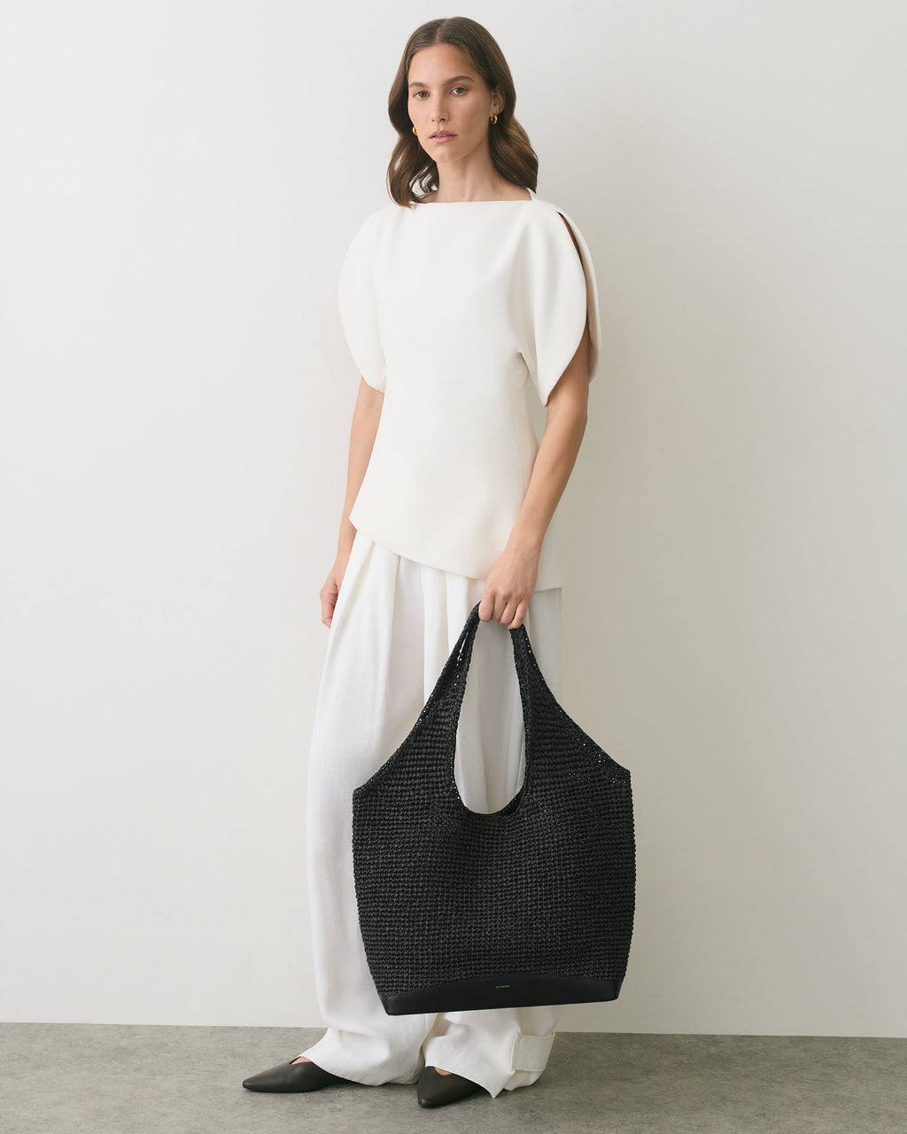 Large Raffia Tote
