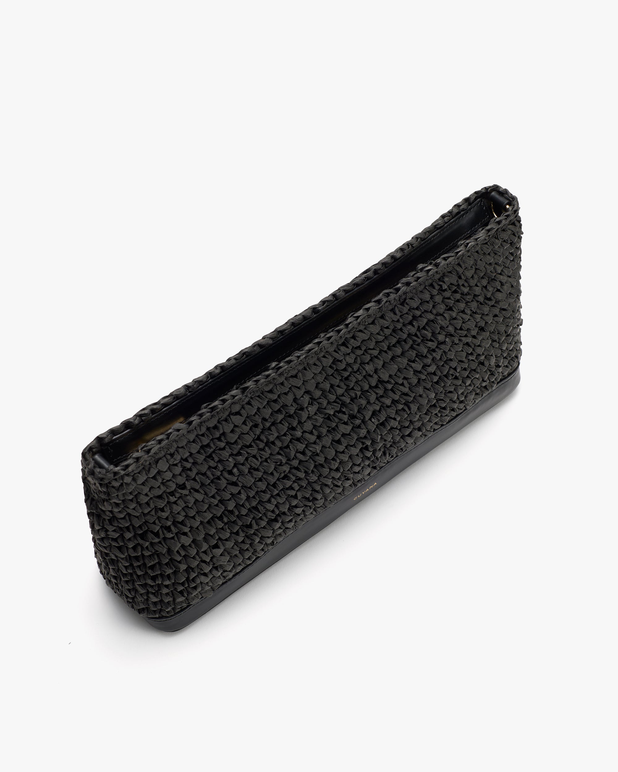 Raffia Clutch