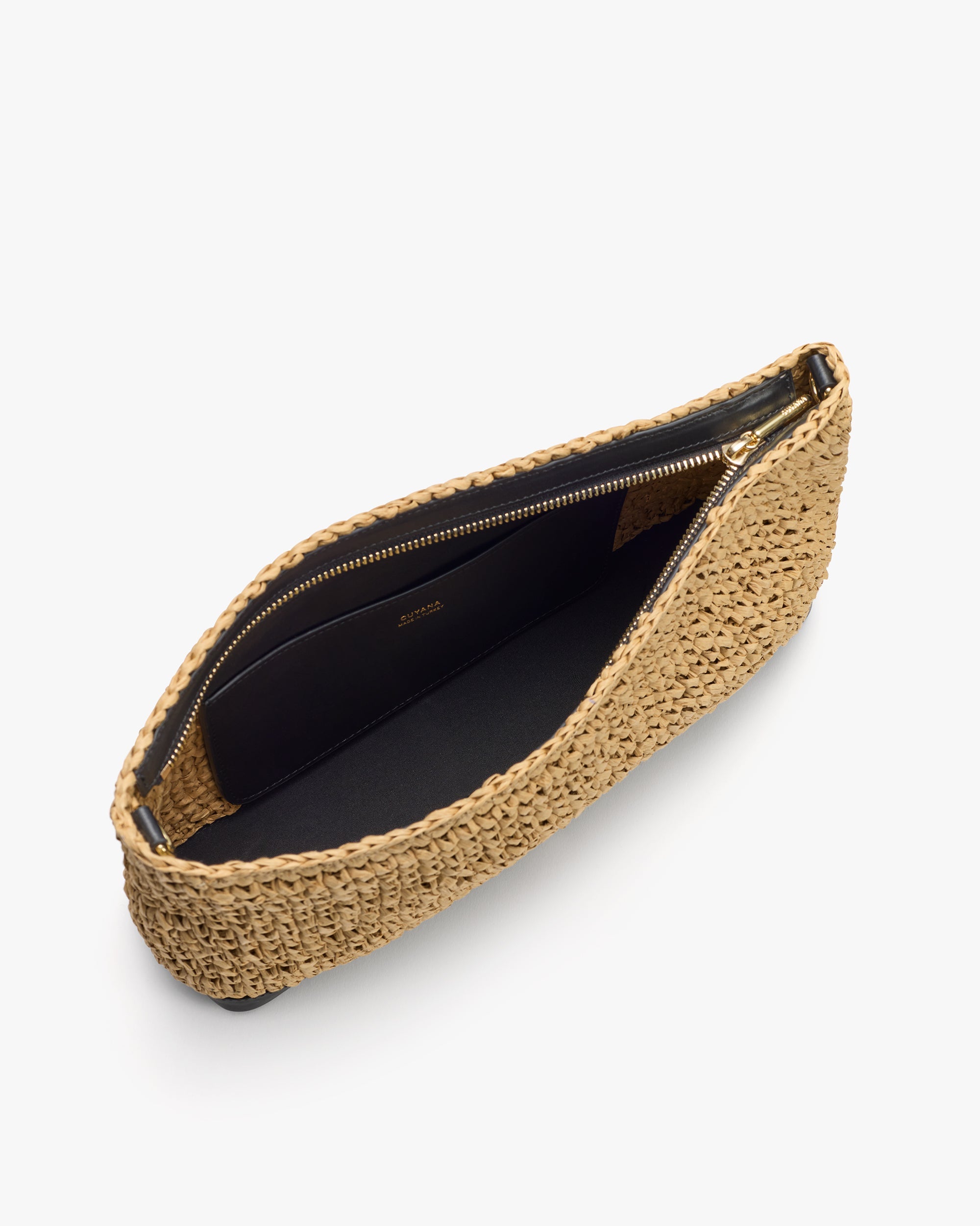 Raffia Clutch