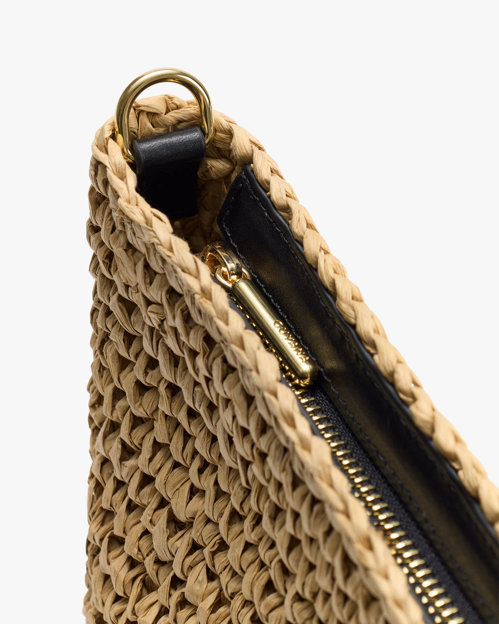 Raffia Clutch