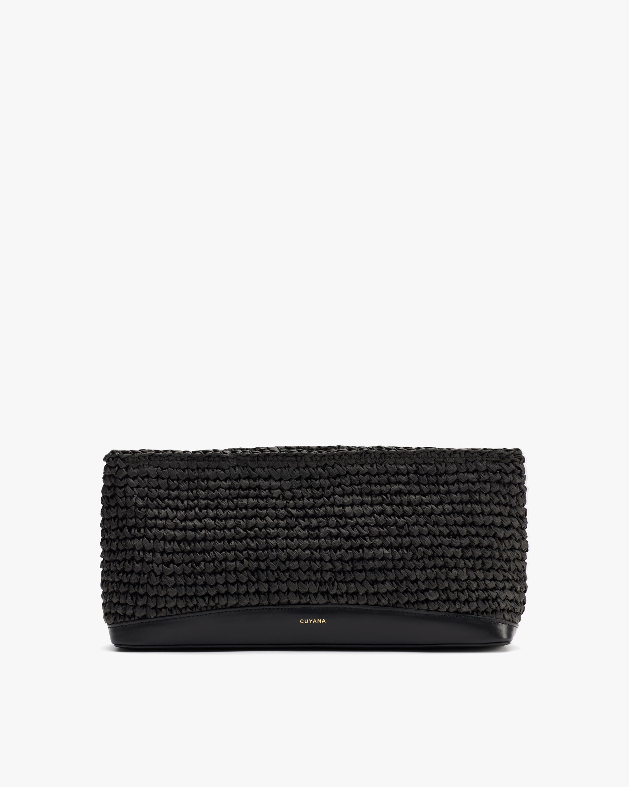 Raffia Clutch