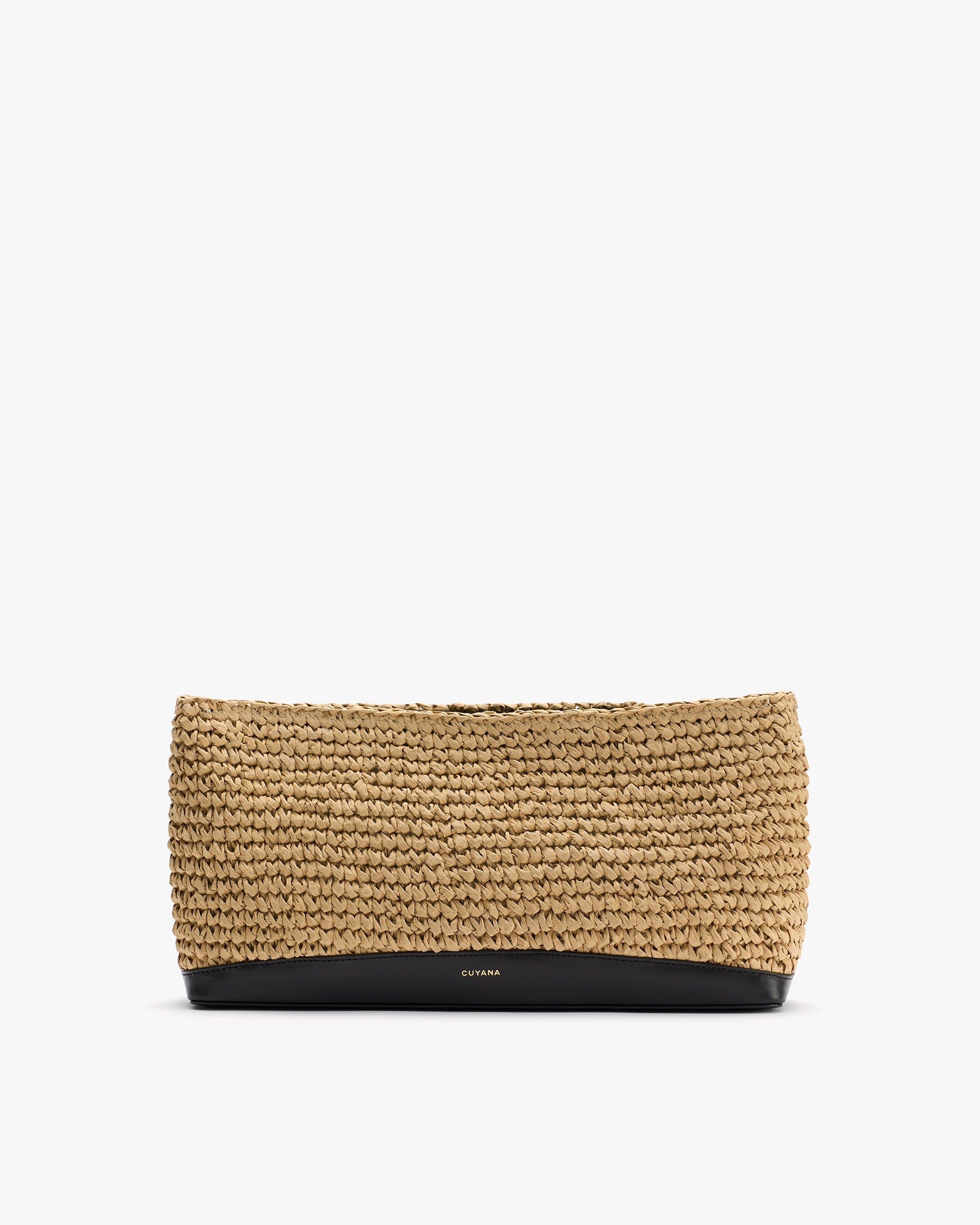 Raffia Clutch