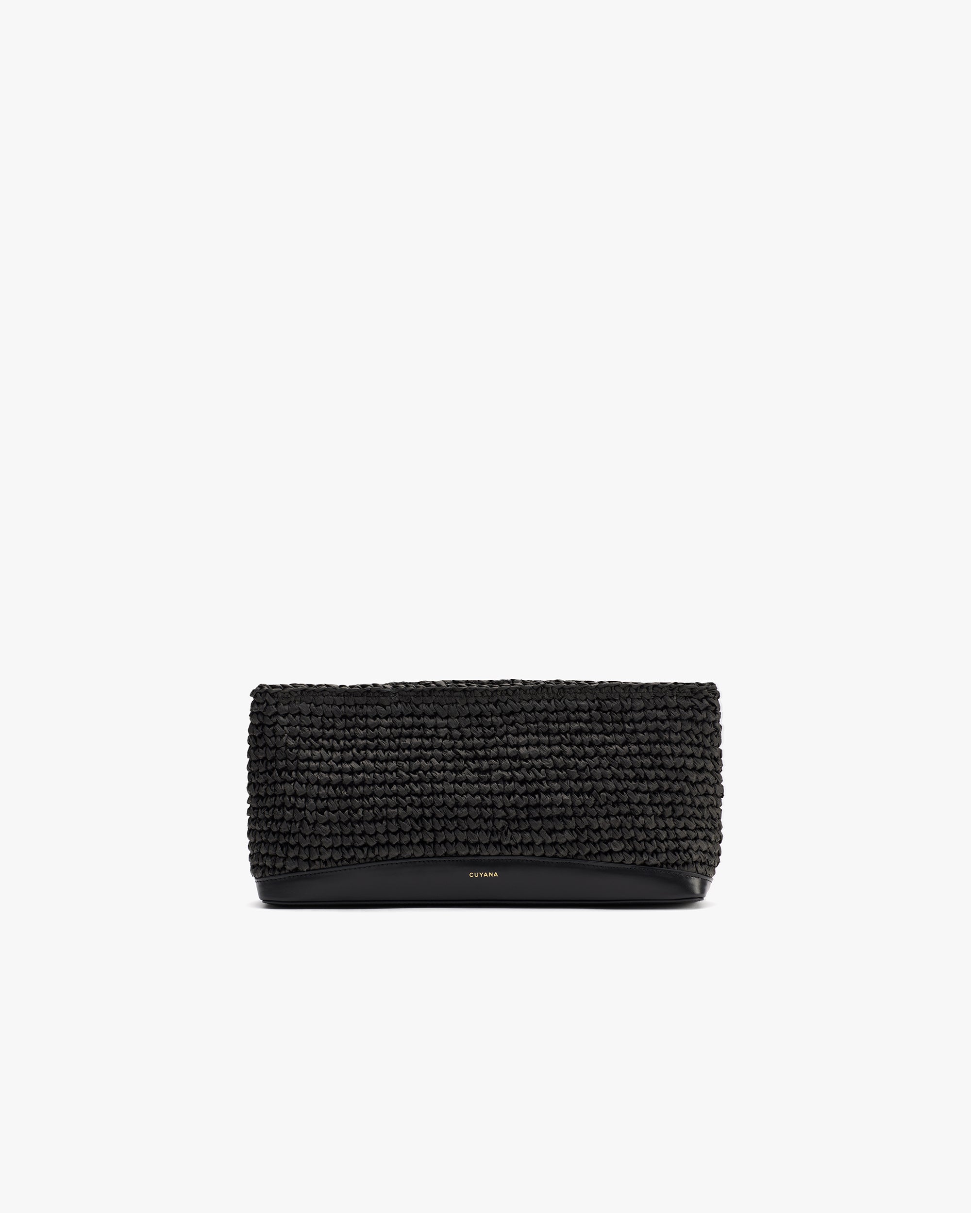 Raffia Clutch